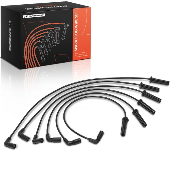 6 Pcs Spark Plug Wire Set for 2008-2014 Chevrolet Express 1500