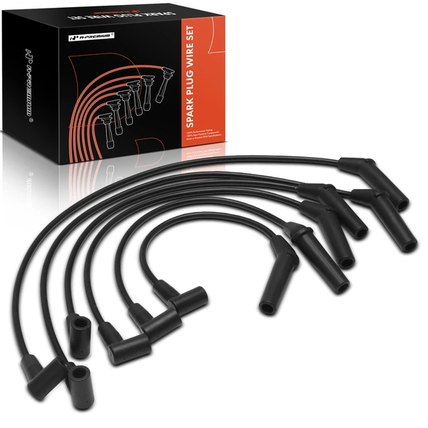 6 Pcs Spark Plug Wire Set for Dodge Grand Caravan Chrysler Town & Country Plymouth