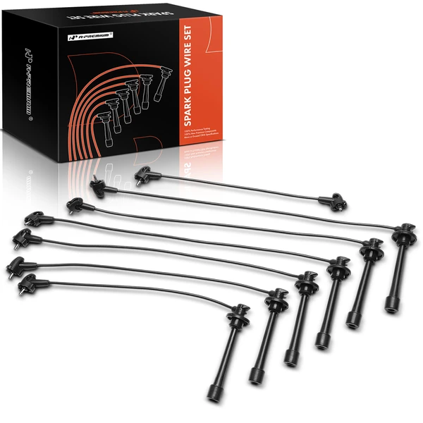 7 Pcs Spark Plug Wire Set for Toyota Land Cruiser 1993-1997 L6 4.5L