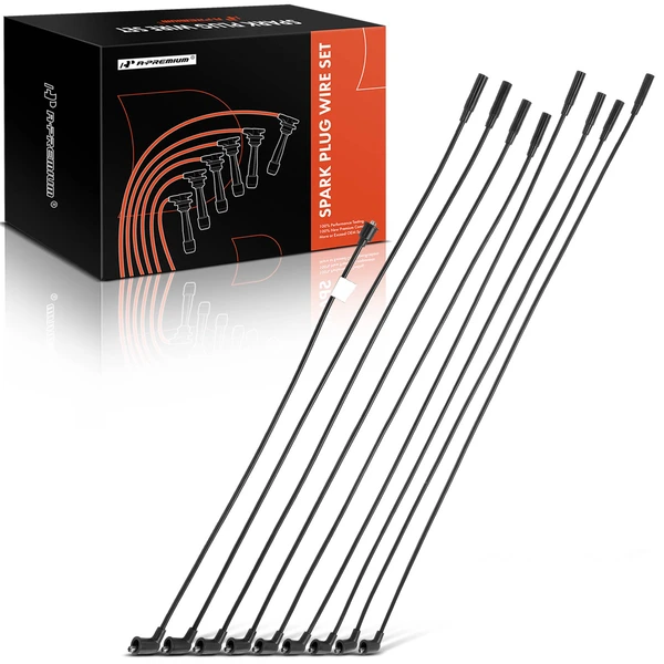 9 Pcs Spark Plug Wire Sets for 1968-1970 1974 Ford F-100