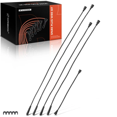 5 Pcs Spark Plug Wire Sets