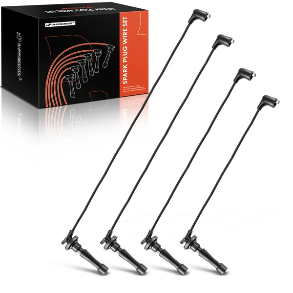 4 Pcs Spark Plug Wire Set for 1997-2001 Honda CR-V