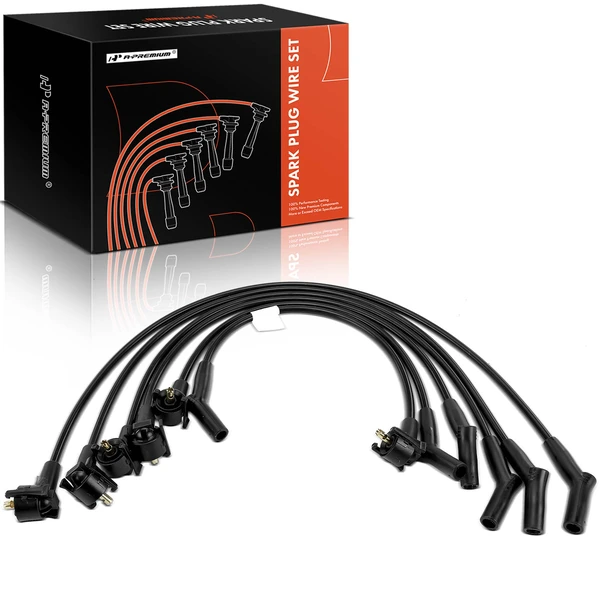 6 Pcs Spark Plug Wire Sets for Ford Taurus 1996-2000 V6 3.0L FLEX