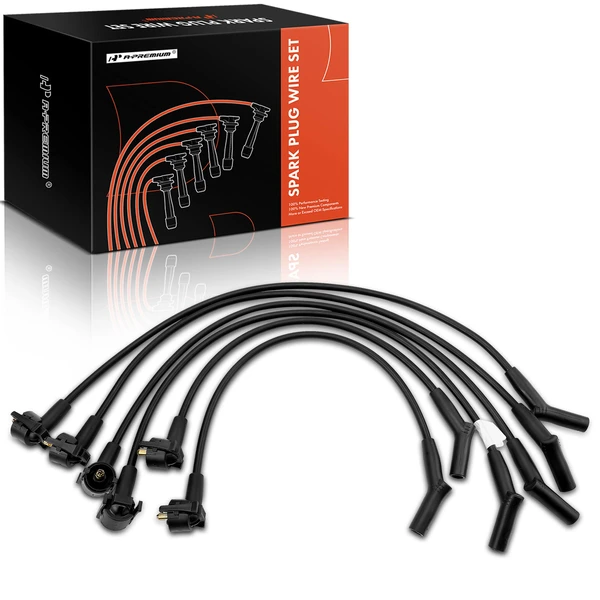 6 Pcs Spark Plug Wire Sets for 1995-1997 Mazda B3000