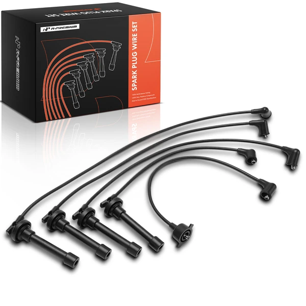 5 Pcs Spark Plug Wire Set for 1996-1997 Isuzu Oasis