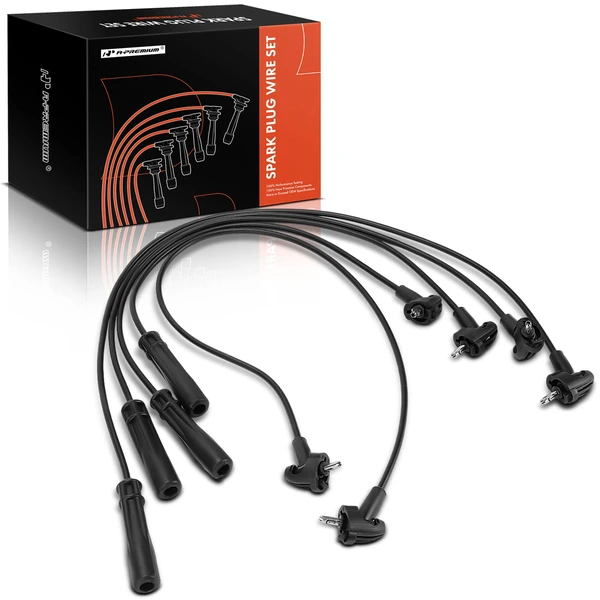 5 Pcs Spark Plug Wire Set for Toyota 4Runner Pickup 1993-1995 L4 2.4L