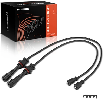 2 Pcs Spark Plug Wire Set