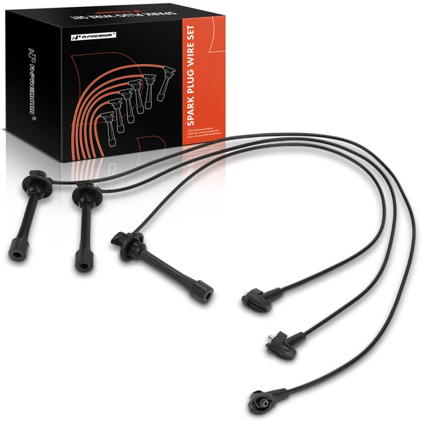 3 Pcs Spark Plug Wire Set for 2000-2004 Toyota Tundra