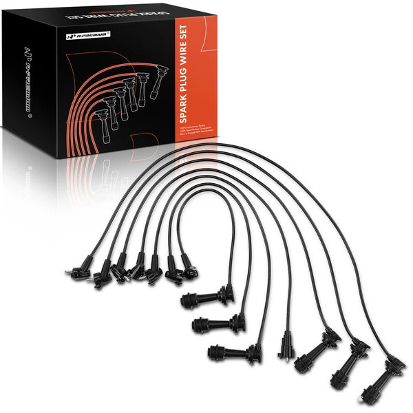 7 Pcs Spark Plug Wire Set for Lexus GS300 93-97 SC300 92-97 Toyota Supra 3.0L