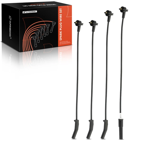 4 Pcs Spark Plug Wire Sets for Ford Escort 1997-2002 L4 2.0L SOHC