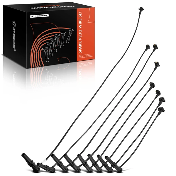 8 Pcs Spark Plug Wire Sets for 1994-1995 Ford Crown Victoria