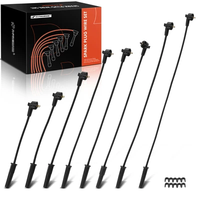8 Pcs Spark Plug Wire Sets