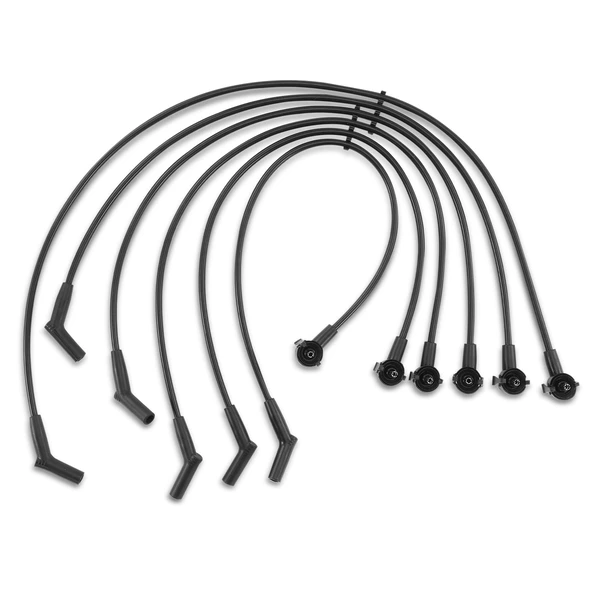6 Pcs Spark Plug Wire Sets for 1997-2000 Ford E-150 Econoline Club Wagon