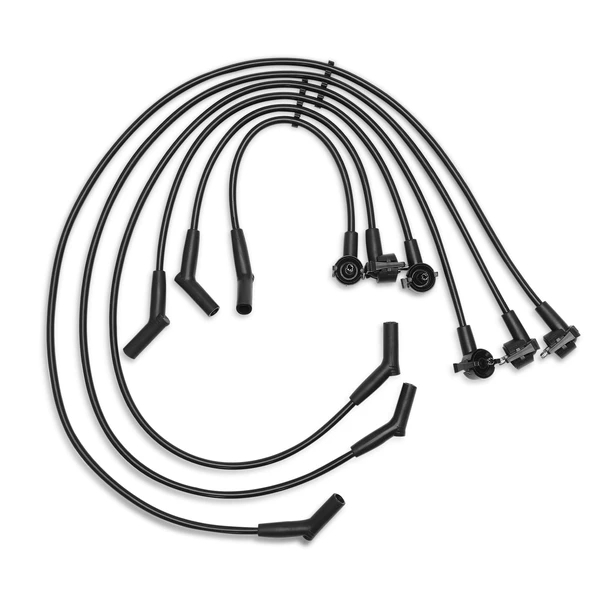 6 Pcs Spark Plug Wire Sets for 1999-2000 Ford Mustang