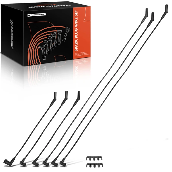 6 Pcs Spark Plug Wire Sets for 2004 Ford F-150 Heritage