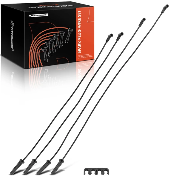 4 Pcs Spark Plug Wire Set for 1998-2003 Chevrolet S10