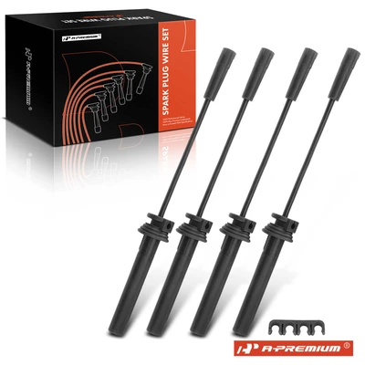 4 Pcs Spark Plug Wire Sets