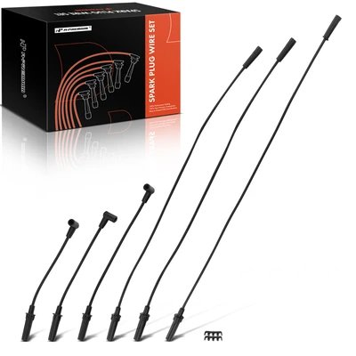 6 Pcs Spark Plug Wire Sets