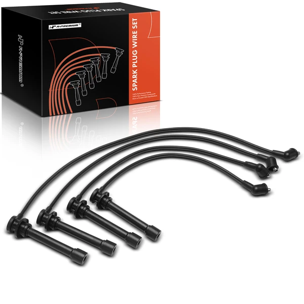 4 Pcs Spark Plug Wire Set for 1991-1994 1998-1999 Nissan Sentra
