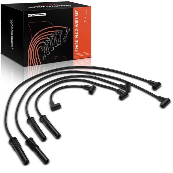 5 Pcs Spark Plug Wire Set for 1988-1990 GMC S15