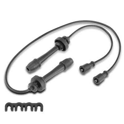 2 Pcs Spark Plug Wire Set