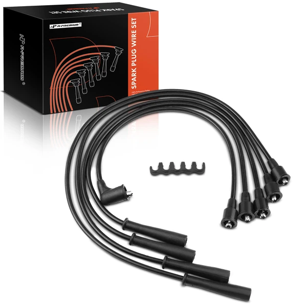 5 Pcs Spark Plug Wire Set for 1986-1995 Isuzu Pickup