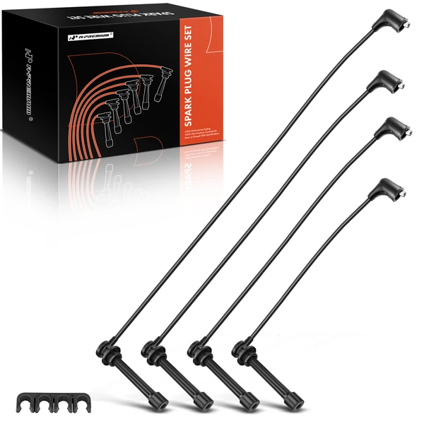 4 Pcs Spark Plug Wire Set for 1998-2004 Nissan Frontier