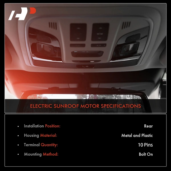 Front Sunroof Moon Roof Motor for Porsche Cayenne Volkswagen Touareg 2011-2019