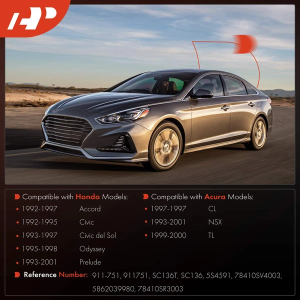 Speed Sensor for Acura CL NSX Honda Civic Accord Odyssey Isuzu Oasis 1992-2005