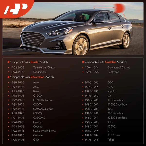 Speed Sensor for Chevrolet Impala Tahoe Blazer GMC C1500 Buick Cadillac Pontiac