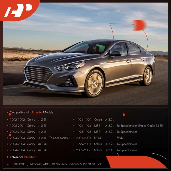 Vehicle Speed Sensor for Toyota Camry 1992 1995-2004 RAV4 2001-2005 Celica MR2