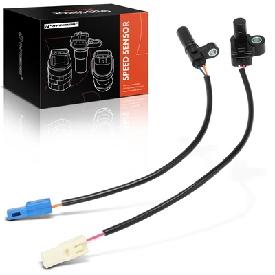 2 Pcs Input & Output Automatic Transmission Speed Sensor