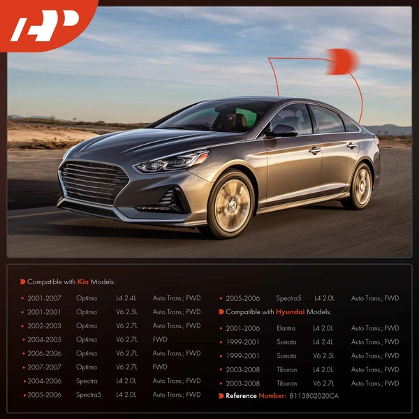 Speed Sensor for Hyundai Elantra Sonata Kia Spectra 99-08 L4 2.0L