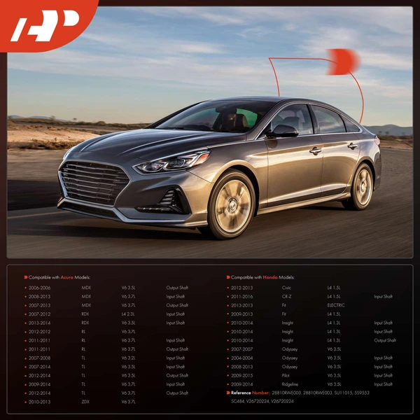 Auto Transmission Speed Sensor for Honda Civic CR-Z Odyssey Pilot Acura MDX