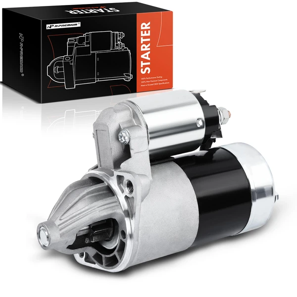 1991-1993 Eagle 2000 GTX Starter 1.4 KW 12V Clockwise 8 Teeth A-Premium APSTR018