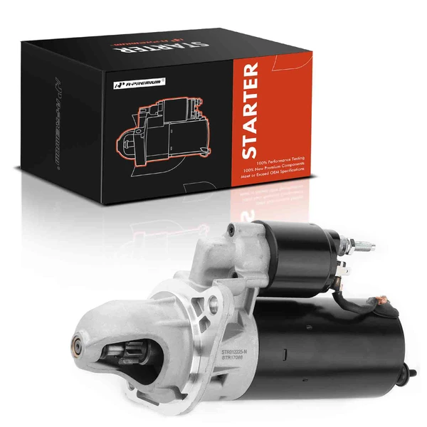 1982-1984 Volkswagen Vanagon Starter 1.7 KW 12V Counterclockwise 9 Teeth A-Premium APSTR357