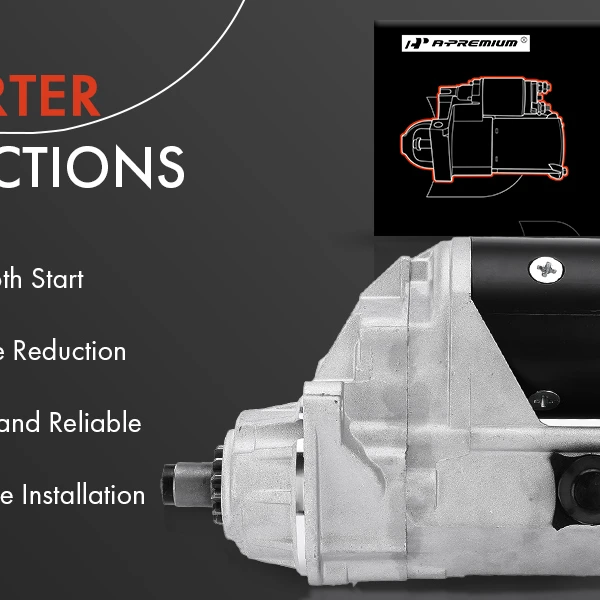 Starter 2.7 KW 12V Clockwise 13 Teeth A-Premium APSTR374