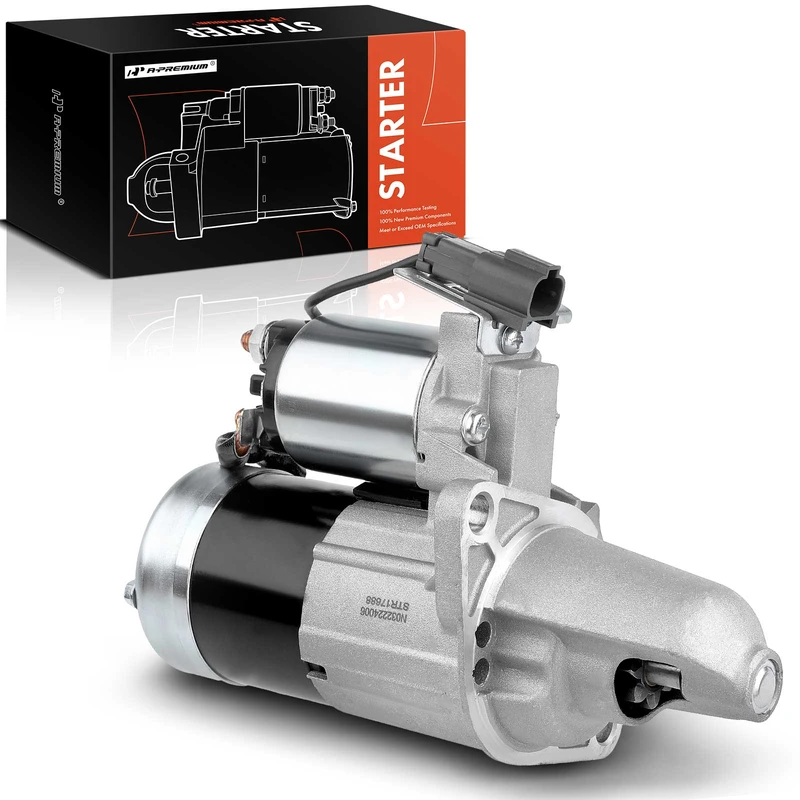 1991-1993 Nissan NX Starter 1.2 KW 12V Counterclockwise 8 Teeth A-Premium APSTR376