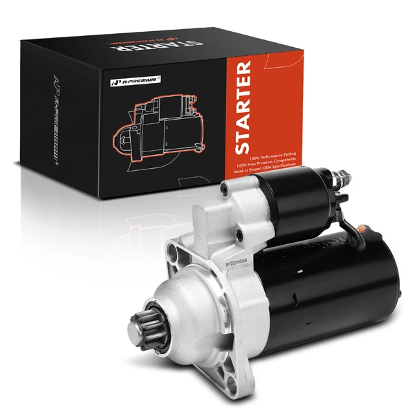 1996-2005 Volkswagen Jetta Starter 2.0 KW 12V Counterclockwise 10 Teeth A-Premium APSTR448