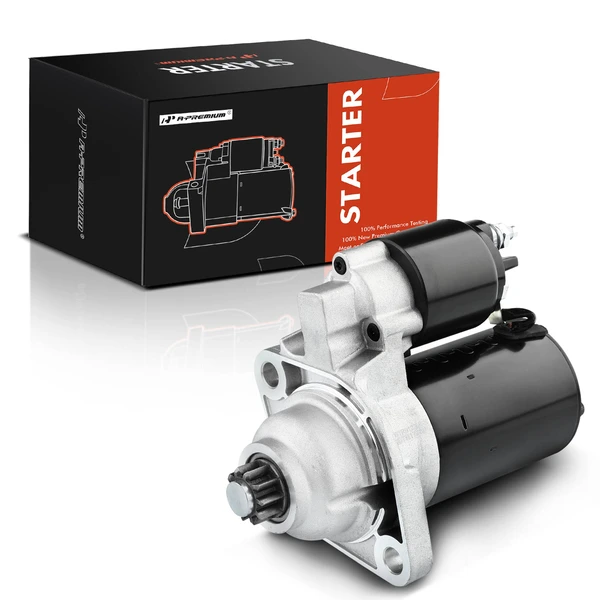 1998-2005 Volkswagen Beetle Starter 1.1 KW 12V Counterclockwise 10 Teeth A-Premium APSTR084