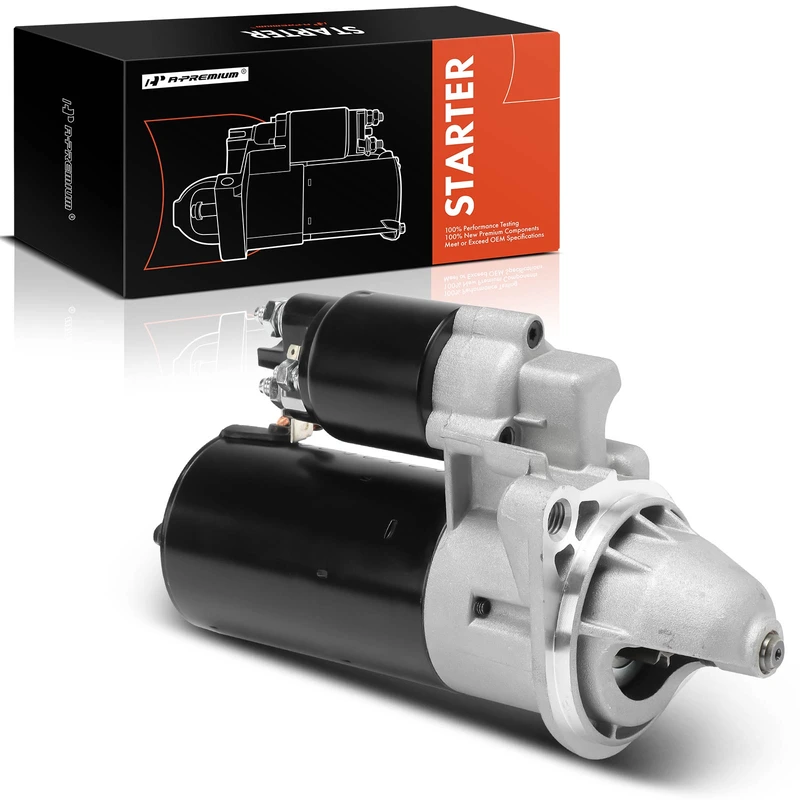 Starter, 1.4 KW 12V Clockwise 9 Teeth, A-Premium APSTR535