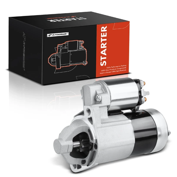 2001-2005 Dodge Stratus Starter 1.2 KW 12V Clockwise 8 Teeth A-Premium APSTR090