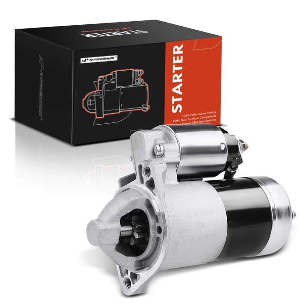 2001-2005 Dodge Stratus Starter 1.4 KW 12V Clockwise 8 Teeth A-Premium APSTR091
