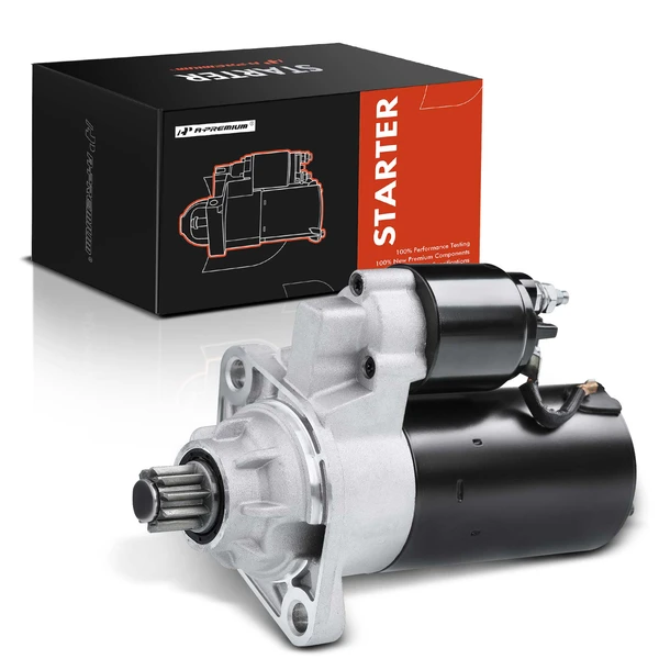2001 Audi TT Quattro Starter 2.0 KW 12V Counterclockwise 10 Teeth A-Premium APSTR094