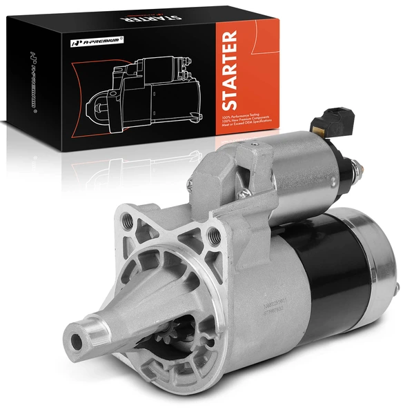 2001-2003 Dodge Stratus Starter 1.6 KW 12V Clockwise 10 Teeth A-Premium APSTR390