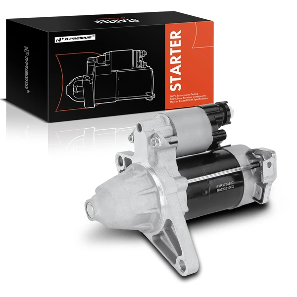 2001-2005 Honda Civic Starter 1.0 KW 12V Clockwise 9 Teeth A-Premium APSTR553