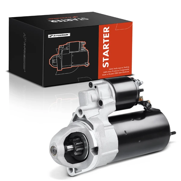 2004-2010 BMW X5 Starter 1.7 KW 12V Clockwise 9 Teeth A-Premium APSTR130