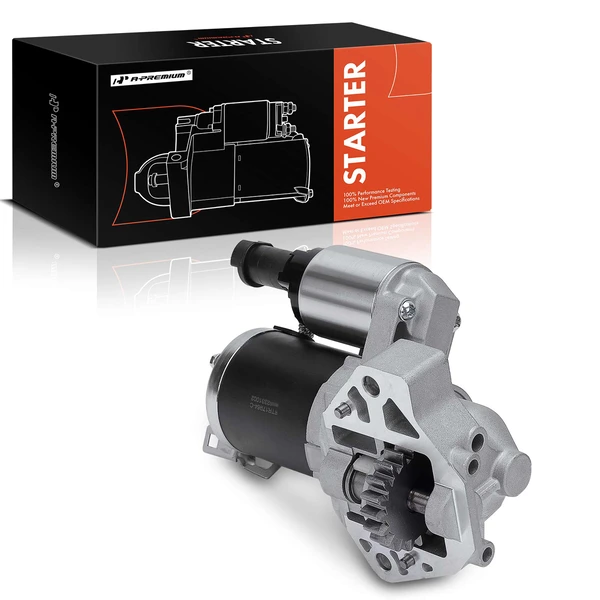 2006-2008 Honda Ridgeline Starter 1.6 KW 12V Counterclockwise 19 Teeth A-Premium APSTR576