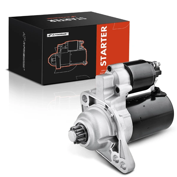 2004-2005 Audi A3 Starter 1.1 KW 12V Counterclockwise 10 Teeth A-Premium APSTR410