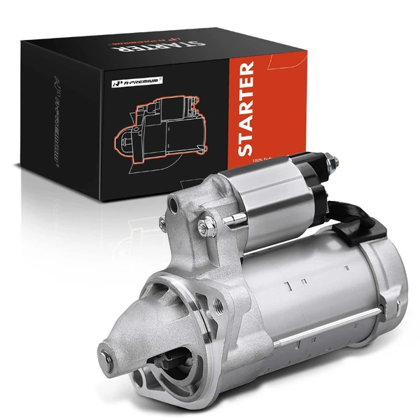 2009-2010 Pontiac Vibe Starter 1.6 KW 12V Clockwise 9 Teeth A-Premium APSTR181